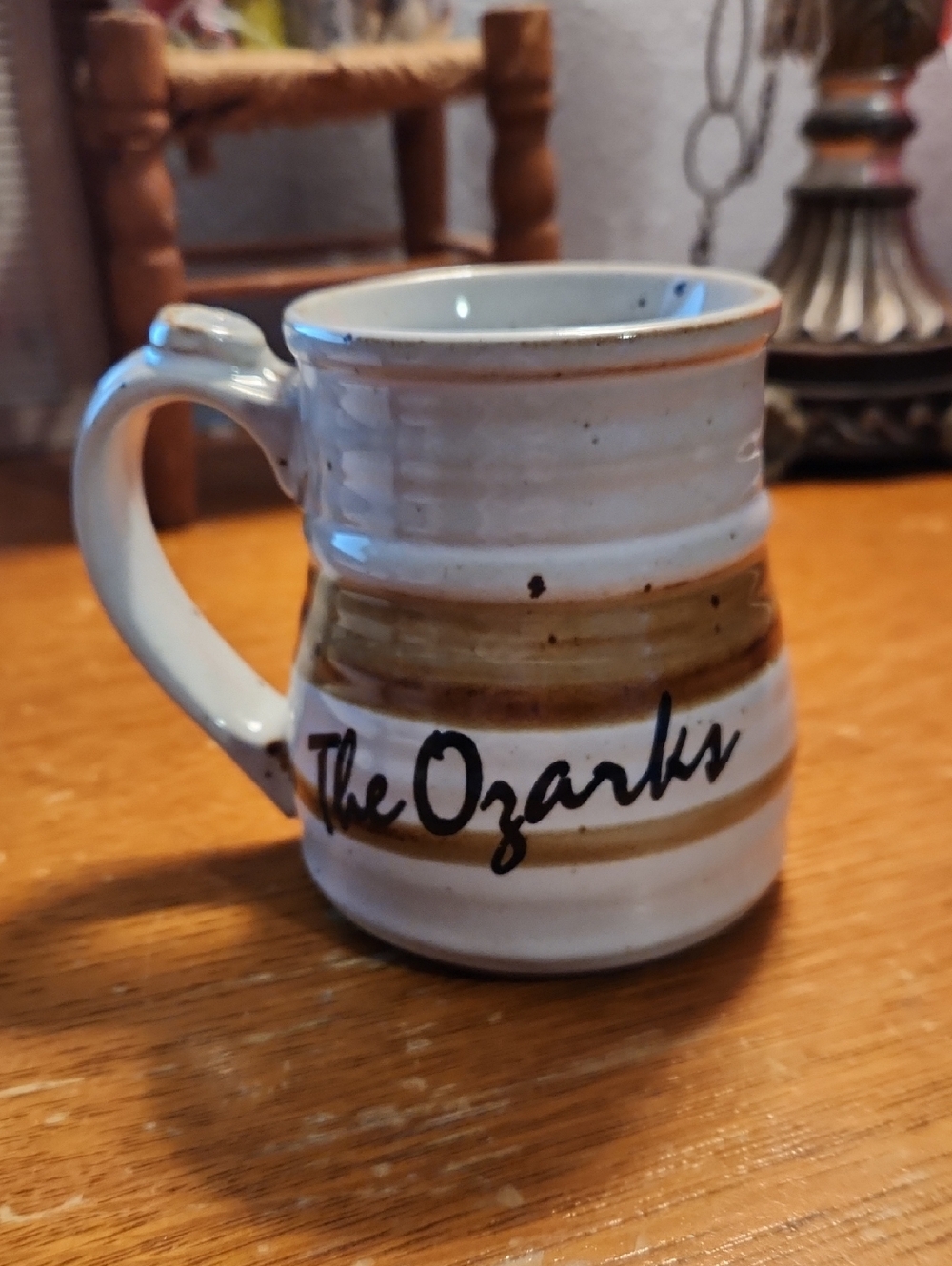 Vintage Clay In Mind The Ozarks Stoneware Mug